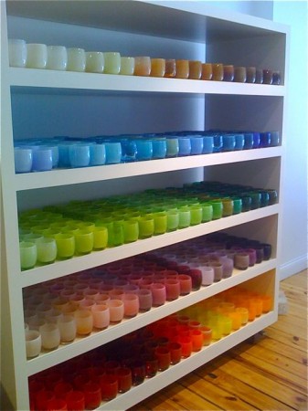 An edited assortment at the front of the store